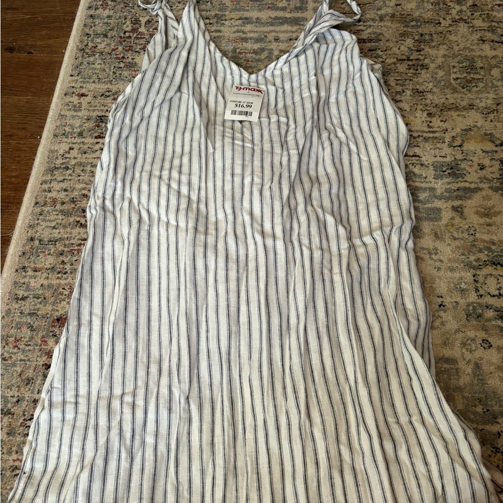 Long Striped Maxi Dress